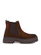 Leather Brown Men's Boots