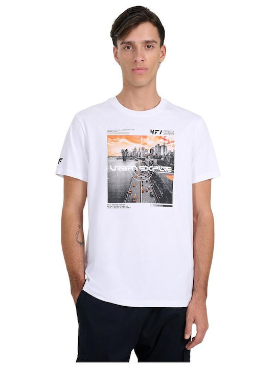 4F T-Shirt Weiß