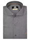 Long Sleeve Striped Shirt Charcoal Gray Charcoal Gray