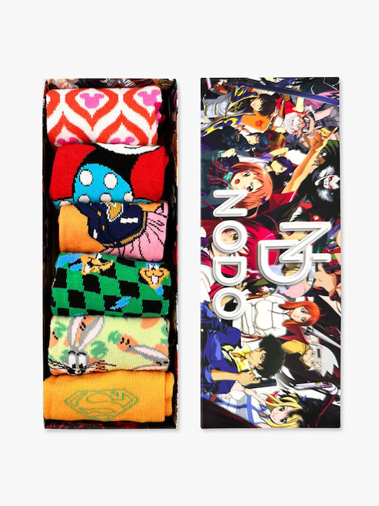 Gift Box Κάλτσες Βαμβακερές Σχέδια Mixed Heroes 6 Ζευγάρια Gift Box Κάλτσες Βαμβακερές Σχέδια Mixed Heroes 6 Ζευγάρια