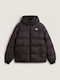 Μπουφάν Puffer Διπλής Όψης Black