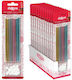 Metallic Anniversary Candles 16 Pcs Dekora