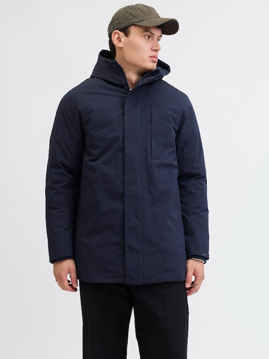 Jack & Jones Winter Jacke Parka Blue Navy