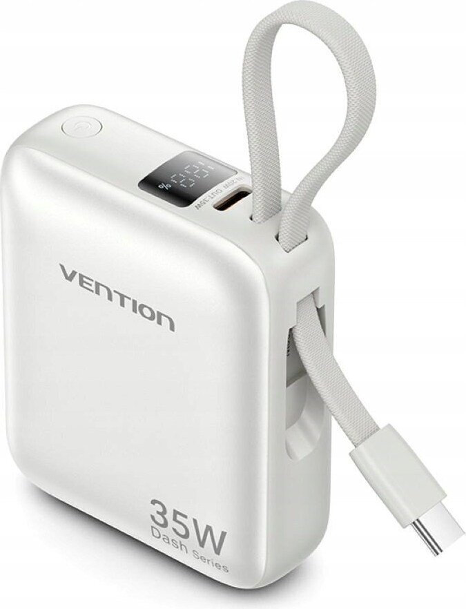 Vention FHE Power Bank 10000mAh 30W με Θύρα USB-C Μπεζ