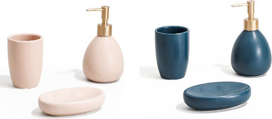 Bathroom Accessory Set 3 Pieces Ceramic Accessories B4028a-s3b