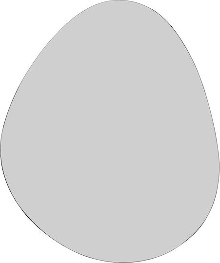 Inart Hahoe Μπεζ 72.5x60cm Inart Hahoe Μπεζ 72.5x60cm