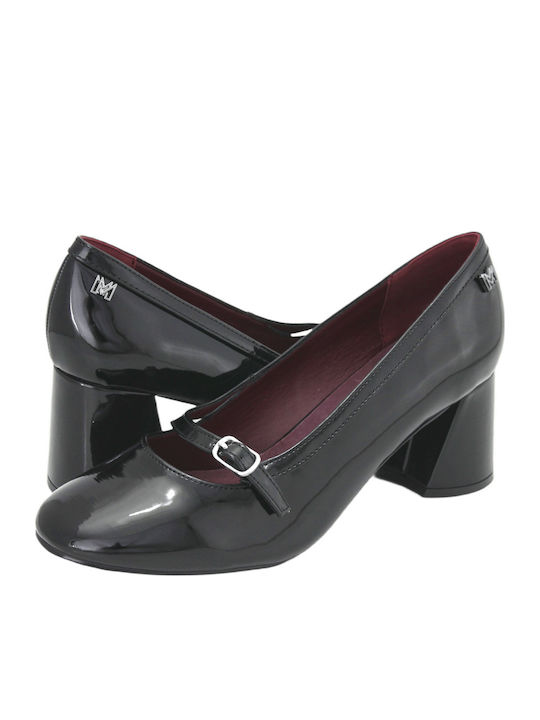 Maria Mare Pantofi cu toc Negre