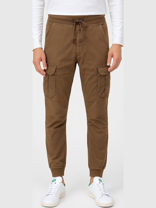 Hose Cargo in Lockere Passform Chocolate