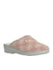 Anatomische Leder Damen Hausschuhe Rosa