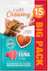 Catit Cremige Feuchtigkeitsliefernde Leckpaste Katzen Thunfisch 15 X 10g