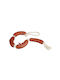 Relaxdays Παιχνίδι για Κουτάβι Μασητικό Small / Large 3εκ. Λευκό 1τμχ