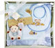 Подаръчен Комплект Russ Berrie Baby Wo Подаръчен Комплект 34520 Момчешки Мече Комплект Син