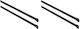 Thule 985000 Xxl Fatbike Wheel Straps Black Pack 2