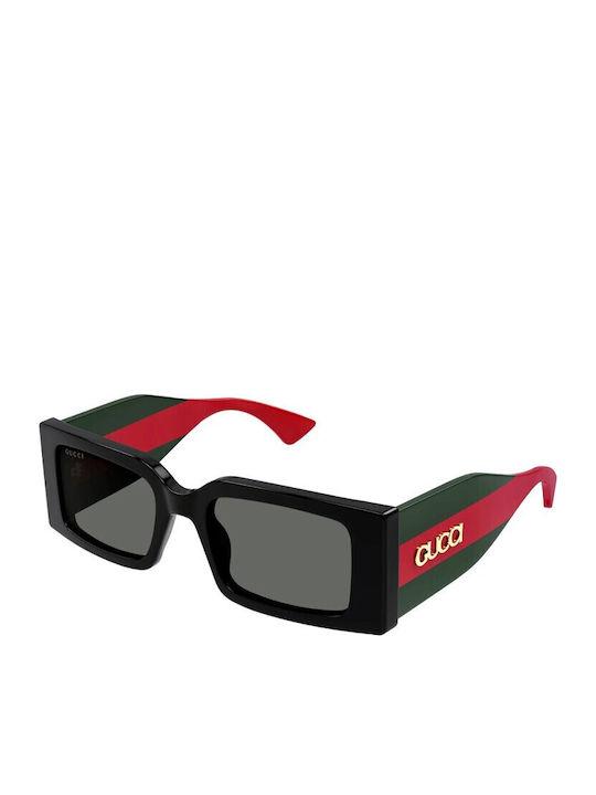 Gucci Unisex Sonnenbrillen mit Schwarzem Horn u...