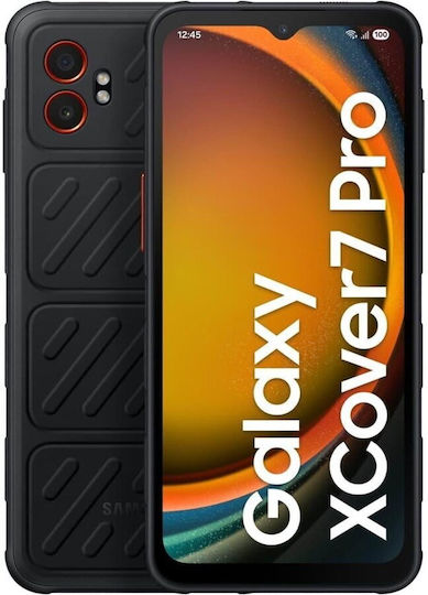 Samsung XCover7 Pro Enterprise Edition 5G Dual SIM (8/256GB) Устойчив Смартфон Черен