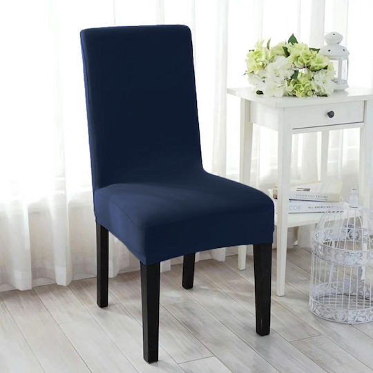 Alista Home Husa Elastică Scaun Albastru Navy 48cm