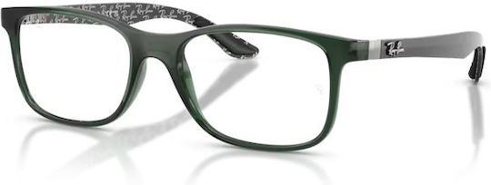 Ray Ban Дамски Пластмасов Рамка за Очила Зелен RX8903 8465