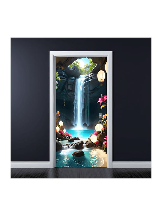 Decor Pentru Ușă Din Film Colorat Imprimat Dimensiune 200 X 90cm Model Avx-dr31