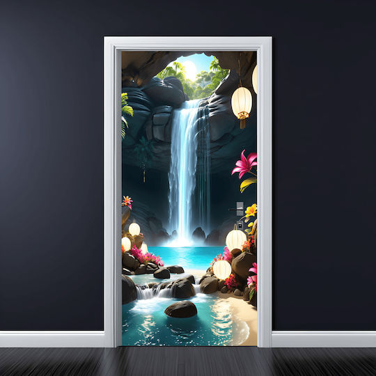 Decor Pentru Ușă Din Film Colorat Imprimat Dimensiune 200 X 90cm Model Avx-dr31