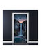 Printed Color Foil Door Decoration Size 200 X 90cm Model Avx-dr14