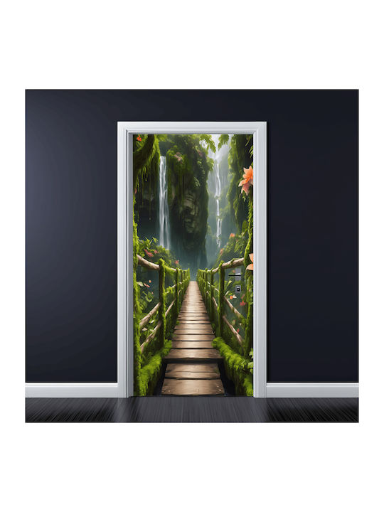 Decor Ușă din Foliă Colorată Imprimată Dimensiune 200 X 90cm Model Avx-dr24