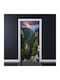 Decorațiune de Ușă din Foliă Colorată Imprimată Dimensiune 200 X 90cm Model Avx-dr11