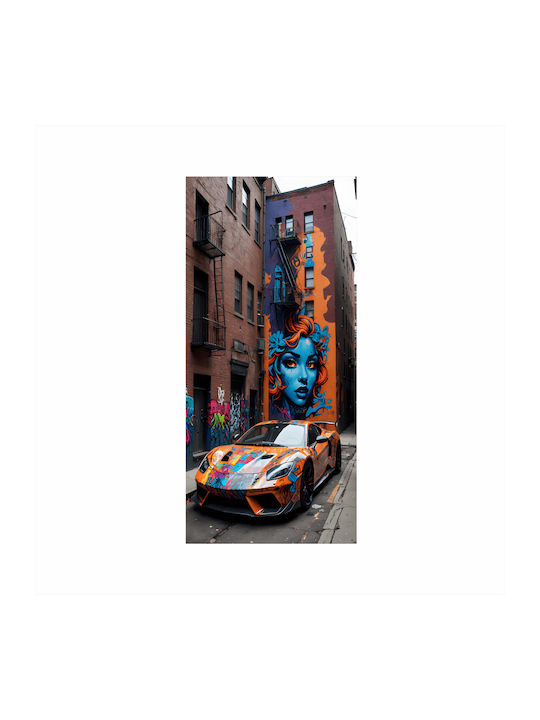 Printed Color Foil Refrigerator Decor Size 200 X 90cm Model Avx-fr01