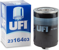 Ufi Filters Oil Filter 23.164.03 Replacement Oil Filter Suitable for Cars Applicable to Various Models Aro Audi Dacia Ford Seat Skoda Volvo