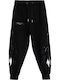 Damen Stoff Hose Black
