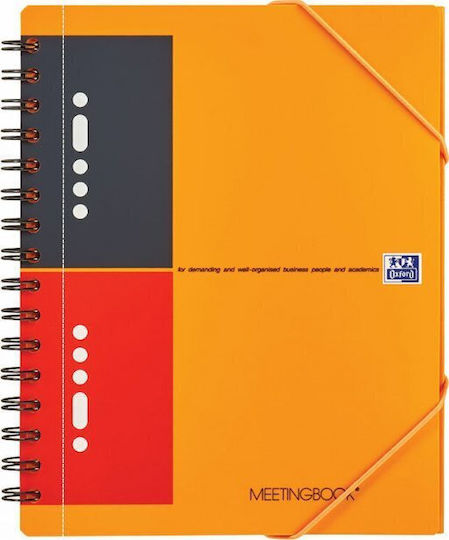 Oxford Notebook 80 Sheets A5 with Blank Pages Orange