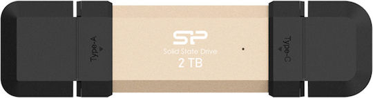 SSD Silicon Power DS72 Златист 2TB DS72-2TB-Gold
