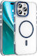 Etteri Icy Mag Back Cover Silicone / Plastic Blue (iPhone 16 Pro Max)