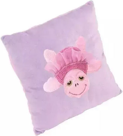 Детска Плюшена Възглавница Jup Suki Gifts 142428 3-3-56 Костенурка Тюл 30x30 См Лилаво Розово
