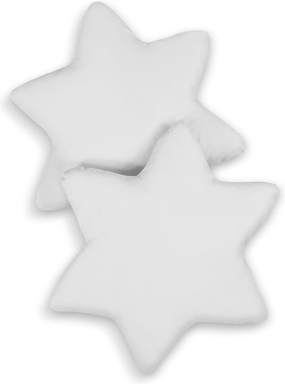 2-teilige Kinder Wurfkissen Grau