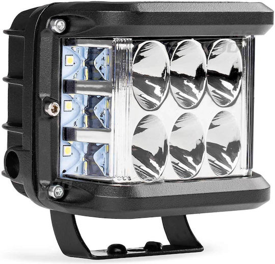 Alista Home LED 9 - 36V 7.5см с Червен осветление 1бр