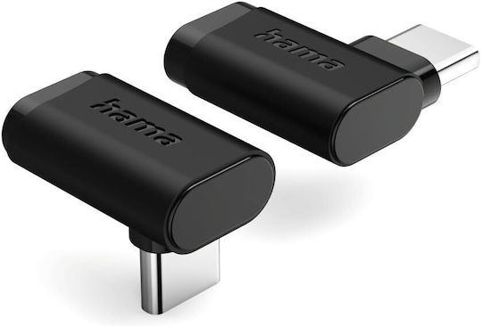 HAMA USB 3.2 Видео Кабел USB-C Мъжки - USB-C 240W Захранване PD Черен 00200359
