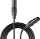 Procab Cable XLR male / XLR female - Μαύρο 10m 2062524