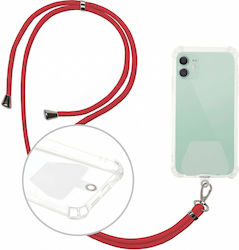 Lanyard Neck Strap Mobile Phones Red