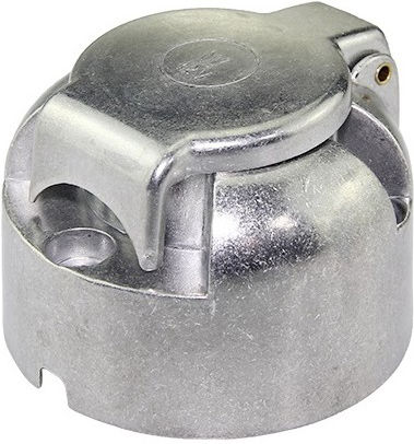 Metal 7-poliger Stecker für Autoanhänger Fahrzeugseite