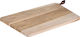 Koopman Schneidebrett Hölzernes Braun 40x25cm 1Stück