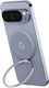 Google Pixelsnap Ring Stand Desk Stand for Mobile in Silver Colour