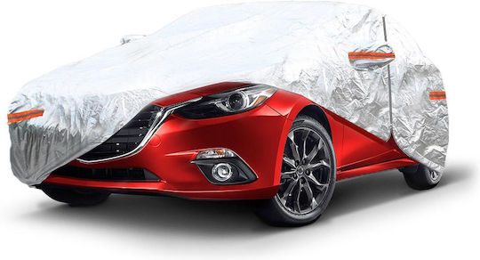 Car Cover Silver Color Size L 480 X 180 X 120cm