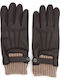 Men's Leather Gloves Brown