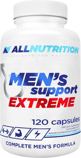 AllNutrition Мъжка Подкрепа Екстремна Добавка за Укрепване на Тестостерон 120 Капсули