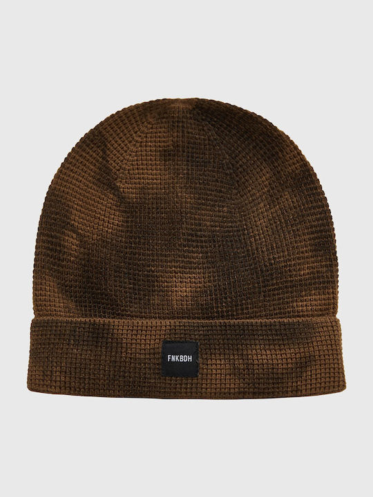 Beanie Ανδρικός Σκούφος Πλεκτός σε Χακί χρώμα