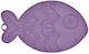 Fiboo Licking Mat Fishka Grau 21cm