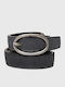 Leather Women's Belt Gray