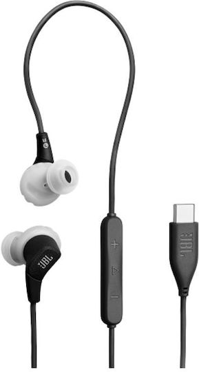 JBL Endurance Run 3 In-ear Handsfree Headphones with Connector USB-C Black