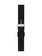 Morellato Tunguska Rubber Strap Black 16mm