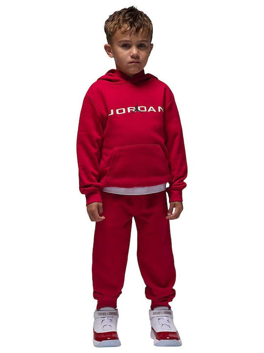 Jordan Παιδικό Σετ Φόρμας Κόκκινο Jordan